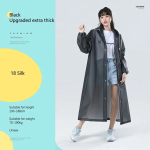 Atdiva Jas Hujan Dewasa Pria Wanita Bahan Eva Tebal BIsa Dipakai Berulang Kali