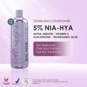 Autumn 5% NIA–HYA Whitening Toner 500 ml (AWNT)