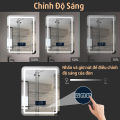 Gương Đèn LED Chữ Nhật Cảm Ứng Thông Minh Treo Tường Nhà Tắm, Phòng Ngủ Legaxi. 