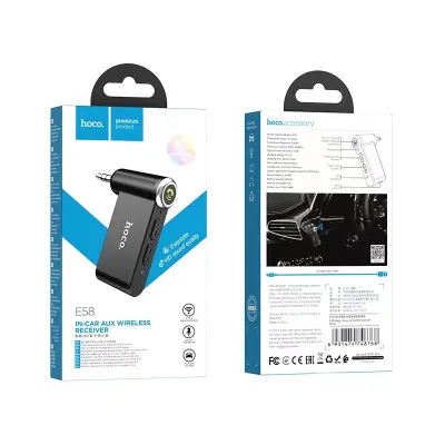 Hoco E62/E58 MP3 อุปกรณ์รับสัญญาณบลูทูธในรถยนต์ PD20W + QC3.0 Car Charger Bluetooth FM Transmitter