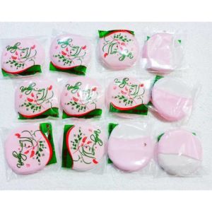 Spon bedak besar spon bedak tabur isi 12 pcs.