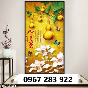 Gạch tranh trang trí khổ đứng