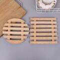 Placemats bamboo coaster for hot pots coaster for pots heating pad heat pad for pot heat resistant mat place mat water proof table mats placemats dining table elegant place matt for table wood wooden pot mat kitchen accessories dining table accessories. 