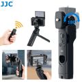 JJC TP-C1 Vlog Shooting Grip Camera Mini Tripod with Bluetooth Wireless Remote Control for Canon R100 R50 R8 R6 Mark II M50 Mark II EOS RP R10 R7 R6 R5 R G7X Mark II 6D Mark II M200 M6 Mark II 850D  PowerShot V10 G5X Mark II, Replace Canon BR-E1. 