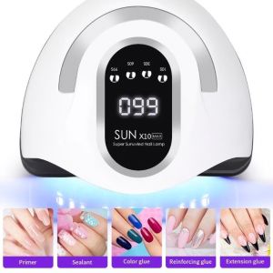 Lampu Pengering Kutek Gel Led UV SUN X10 Max 45/66 LEDS Nail Lamp Alat Pengering Kutek Gel