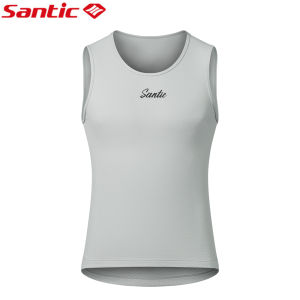 Santic Nam Đi Xe Đạp Jersey Mùa Đông Nhiệt Thể Dục Liền Mạch Không Tay Xe Đạp Thể Thao Quần Lót Áo