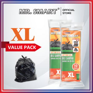 MR. SMART Bottom Seal (XL) Garbage Plastic Bag Trash Bag 100L Dustbin Plastic Bag
