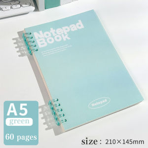 60 Sheets Lined Book Spiral Note Set Thickened Ins Style Student Detachable Stationery Diari 横线活页本