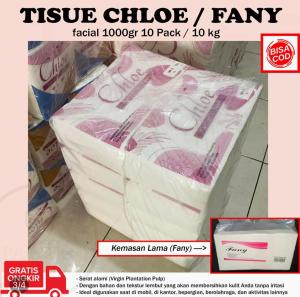 Tissue Facial Fanny chloe Grosir 10kg ( 1 BAL 10KG ) / tisu murah / tissu wajah kecantikan premium murah lembut