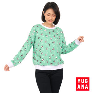 YUGANA - TONA Sweater Oversize Wanita Lengan Panjang