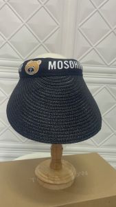 Mũ cói hình gấu cho bé nửa đầu lưỡi chai chống nắng đi chơi du lịch thiết kế dễ thương thời trang mùa hè Bin Sports M016