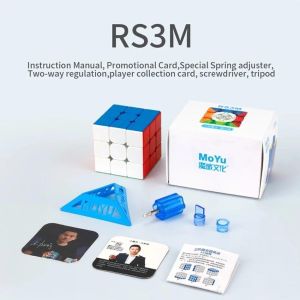 3X3X3 Moyu Meilong Magic Cube Stickerless Puzzle Cubes Professional Speed Educational Toys for Children