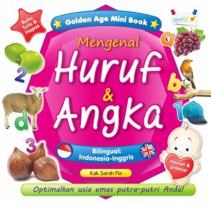 WipeClean Mini Mengenal Huruf & Angka Golden Age Book Bonus Spidol