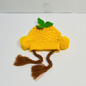 topi kupluk kepang nanas rambut palsu model kekinian topi bayi perempuan lucu motif buah nanas