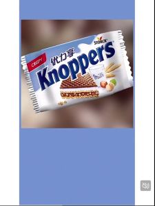 Knoppers Milk Chocolate Hazelnuts Wafers 10Pcs Knoppers巧克力威化饼