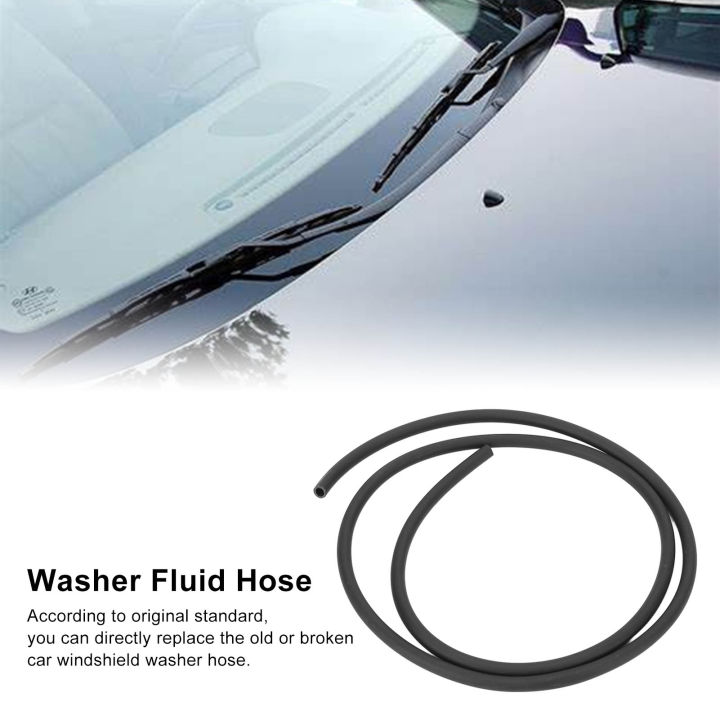 1m/3.28ft Car Windshield Wiper Hose Washer Fluid Hose with 4 Connector ...