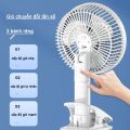 Quạt tích điện mini 4 in 1, quạt cầm tay mini kẹp bàn 3 tốc độ gió, làm mát cực nhanh, không gây tiếng ồn, sạc USB nhỏ gọn tiện lợi. Bảo hành 12 tháng. 