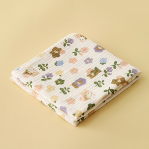 Lorra ผ้าเช็ดตัวเด็กใยไผ่ 80x80cm ห่อตัวเด็ก คลุมให้นม ผ้าห่ม สําหรับเด็กทารก