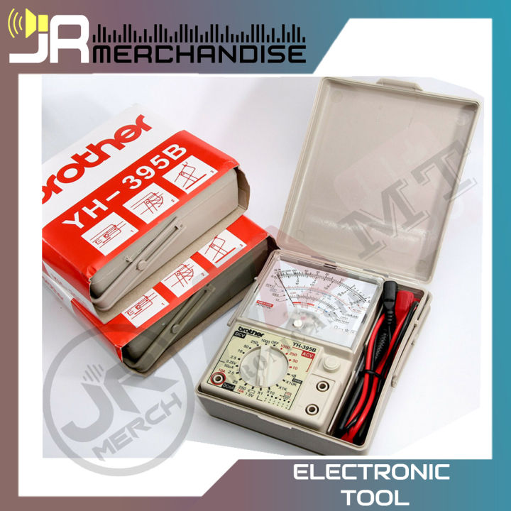Brother (YH-395B) Multitester Multimeter Analog Tester with Rod, Buzzer ...
