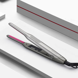 MADAMI Small Flat Iron Pencil Flat Iron for Short Hair Pixie Cut and Bangs Mini Hair Straightener for Edges with Anti-Pinch Design Hair Straightener with Floating Plates
