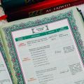 Al-Quran At Tajwid A5 HC SEDANG Mushaf Al Qur'an At-Tajwid Warna Mudah Terjemah Waqaf Ibtida' Kolom Pelajaran Tajwid Waqof Ibtida Penerbit Ummul Qura. 