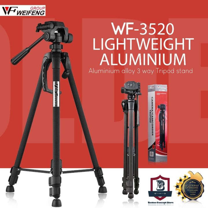 Tripod Weifeng Wt Vf Wt 3520 Jual Tripod Video Kamera Camera DSLR