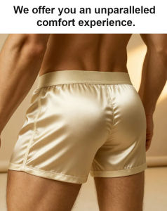Mens Satin Underwear/UltraSoft Lightweight Fitted Briefs/Daily Wear For Urban Elite/Adult Male Underwear Soft & Breathable