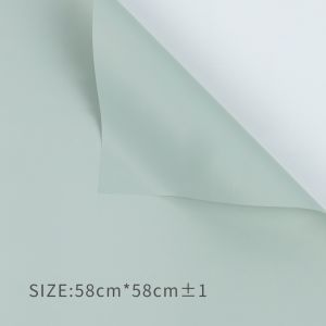 58*58cm 20 pcs Two-Sided Colored Flower Wrappers Gift Wrapping Paper Flower Decoration