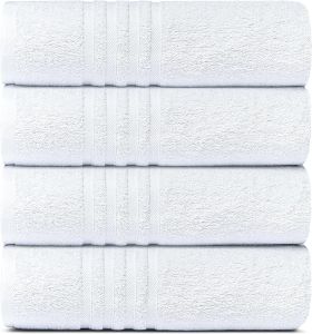 𝐁𝐚𝐭𝐡 𝐓𝐨𝐰𝐞𝐥𝐬 - Hotel Towels 70x140cm Hotel Grade 100% Cotton Ultra Pulfy 500GSM Homestay Airbnb Resort Budget Hotel Use Spa Towel