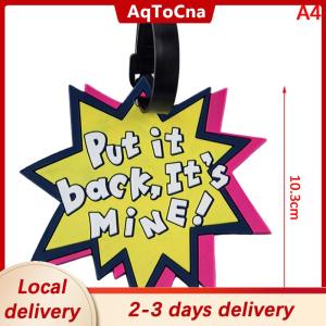 [COD] AqToCna Ship within 24 hours 1PC Travel Accessories Luggage Travel Tag Silica Gel Suitcase Labels  Name ID Address Tags Baggage Boarding Tag Portable Label