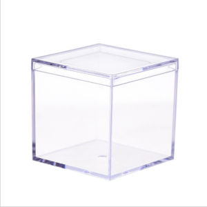 Clear Acrylic Square Box With Lids Dried Snacks Container Candy Organizer Figures Display Case【Local】PH