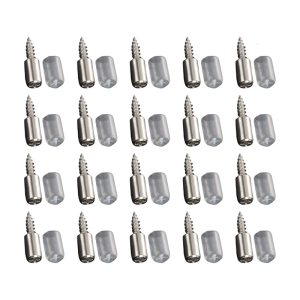 Corrosion Resistant Iron Plastic Shelf Brackets Auto Drilling for Tool Easy Adjustable Closet & Cabinet Organization