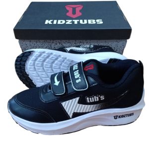 Sepatu Sekolah Anak Laki Laki Perempuan Cewek Cowok Warna Hitam Murah Tali Perekat Rekat Velcro Kecil Tanggung Umur 6-10 Tahun PAUD TK SD SMP SMA Kelas 1 2 3 4 5 6 7 8 9 0 -TUBSCLOTHING1025211954