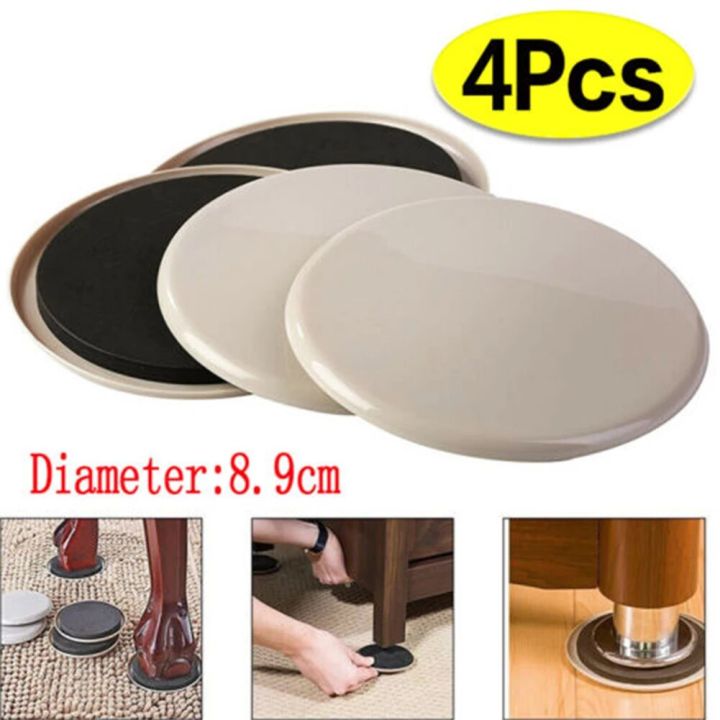 Pcs Furniture Sliders Legs Pads For Carpet Heavy Duty Furniture