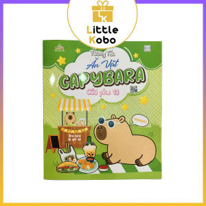 [LHT] Đồ Chơi Bóc Dán Tương Tác Sticker Capybara Labubu Halloween Liên Hiệp Thành Trò Chơi Khéo Tay