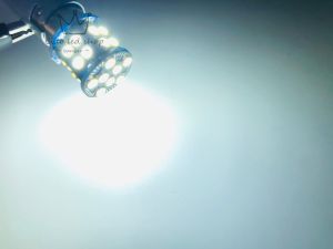 ไฟหรี่เลี้ยว  ไฟท้าย ขั้วกลม2จุด1157 รถยนต์ รถใหญ่ 6ล้อ 10ล้อ  3030 28led 12/24V CAR 1156 ขั้วเยื้อง สีเหลือง 12/24V