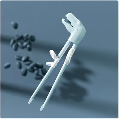 B.LIVEM Childrens Chopsticks Training Chopsticks Section Practice Chopsticks Boys Home Baby Tableware Spider-Man Learning Chopsticks