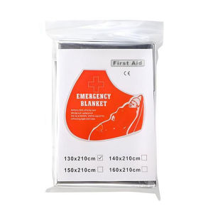 Emergency Blanket Survival Thermal Blanket For Outdoor First Aid Hiking Camping Double-Sided Reflective Waterproof Insulation Mat
