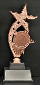 Plastic Trophy BE-SM014 Screw Medal (Hadiah Sukan Sekolah Dan Anugerah Cemerlang) Piala Cenderahati.