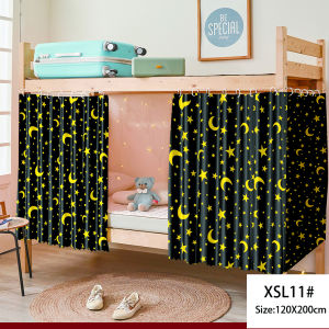 COD 120*200CM new bed curtains dark star print students private double dormitory anti-mosquito blackout tent cover curtains