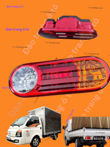 1 cái đèn hậu xe huyndai poter 2 đèn xi nhan sau xe tải thùng porter chưa kèm bóng