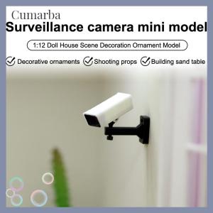 [Cumarba] บ้านตุ๊กตากล้องวงจรปิดขนาดเล็ก1 12อุปกรณ์ตกแต่งบ้านตุ๊กตาของตกแต่งบ้านเครื่องประดับในฉากขนาดเล็ก