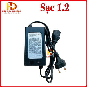 Sạc điện tử 12V Dòng 1.2A - 1.7A - 2.0A.Dùng cho bình xịt điện.Đuôi 3 Chấu.Sạc Đầy Tự Ngắt.Bh 6Tháng