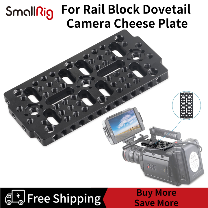 SmallRig MultiPurpose Switching Plate for Rail Block Dovetail Camera Cheese Plate 1681 Lazada PH