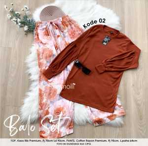 DAILY SET BALO KODE 2 LD 90 BY MOLLI