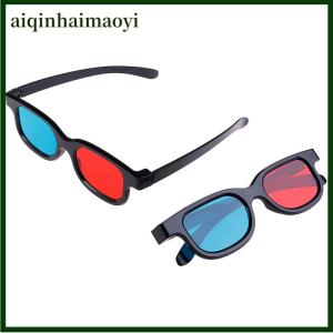 Universal red blue 3d glasses for dimensional anaglyph movie game