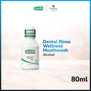 Sunstar GUM Dental Rinse Wellness Mouthwash 80ml