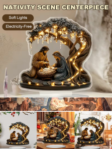 Home Furnishings Easter Angel Standing Crafts Flat Acrylic Home Furnishings Set Acrylic standee ornaments