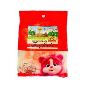 เยลลี่ผลไม้เคี้ยวเพลิน ไม่คละรสชาติ มีรสมะม่วง  ลิ้นจี่ มะพร้าว สตรอเบอรี่