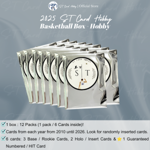 2025  ST CARD HOBBY Basketball Box - Standard [100% Original. Trading Card Hobby]